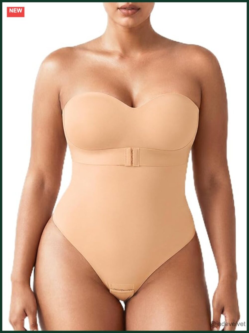 Shapewear Bodysuit Tummy Control Strapless Bra Faja Thong Light